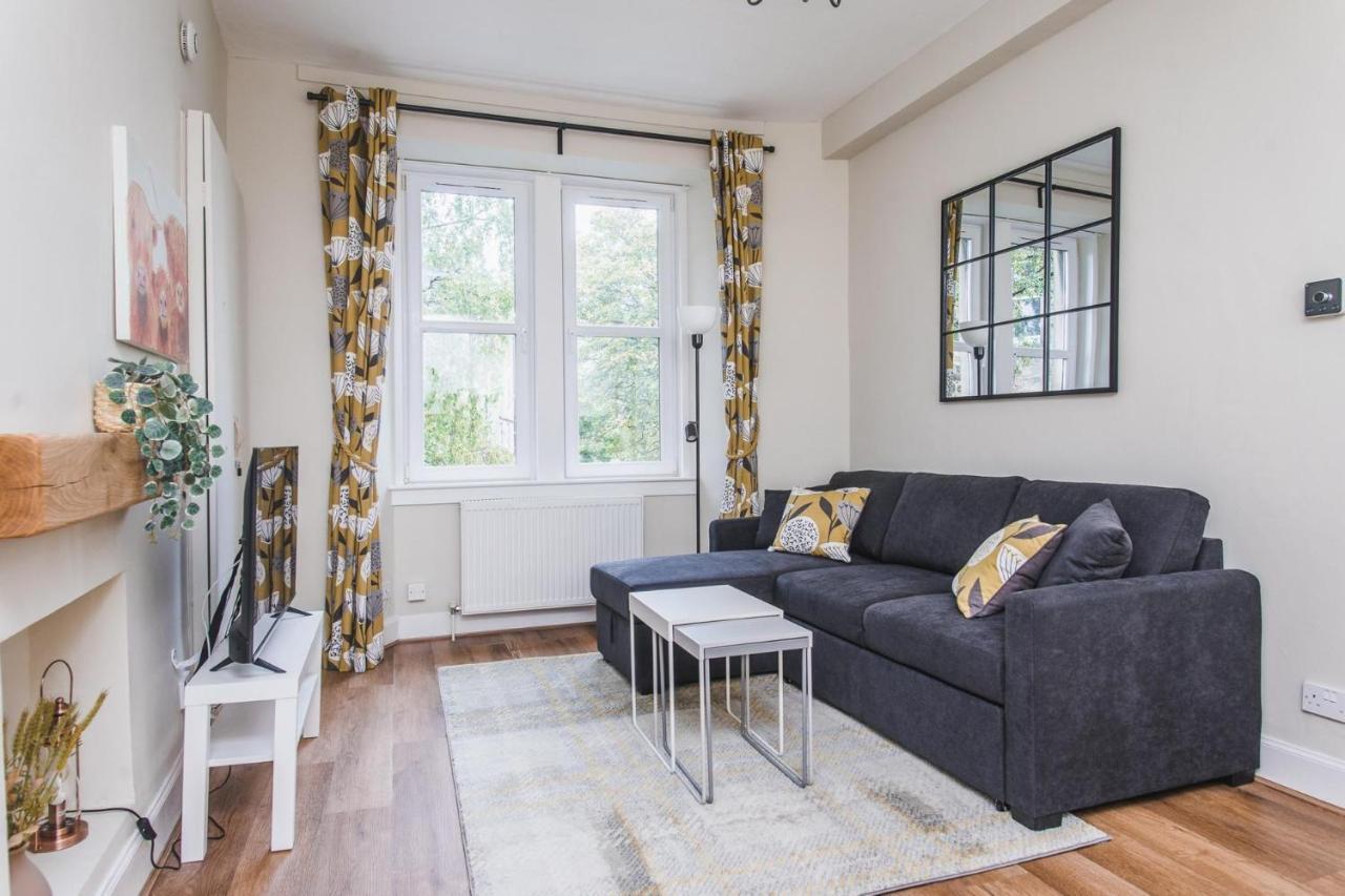 New Sleek 1Bd Edinburgh City Centre Stay Exteriör bild